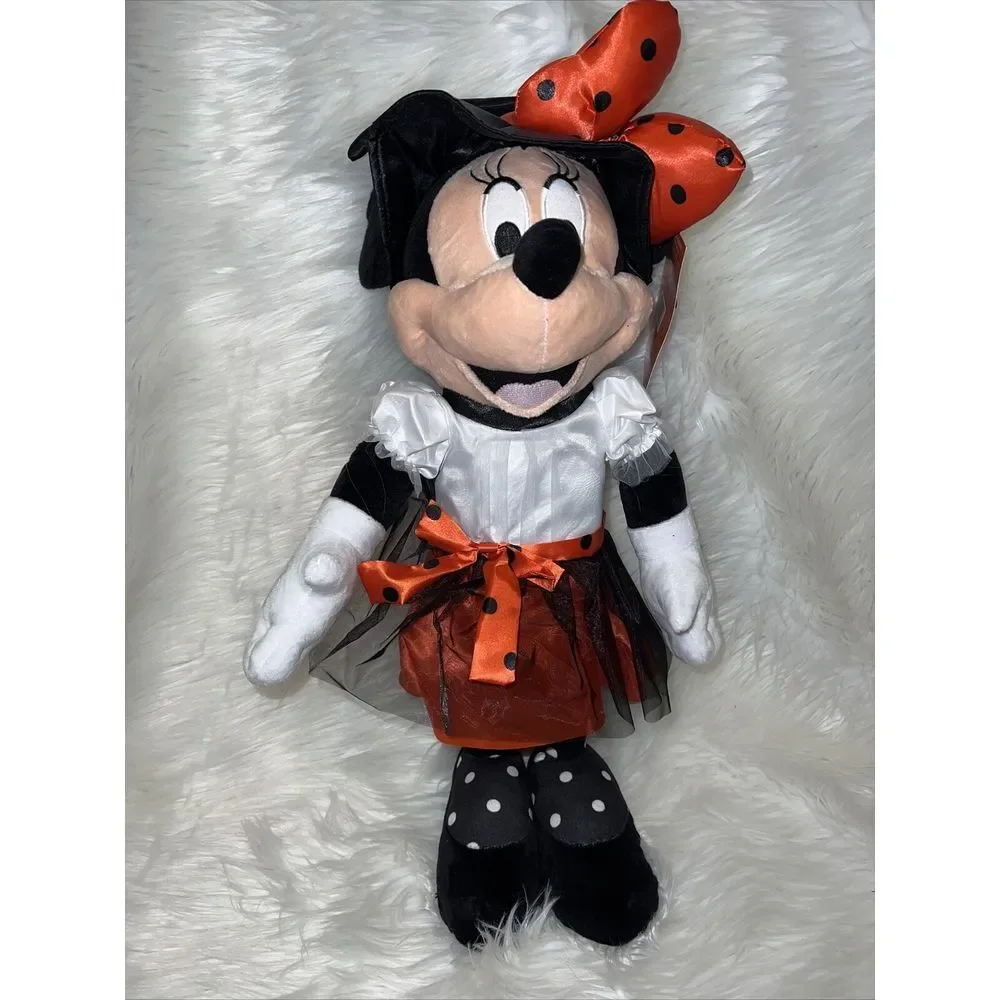 Disney's Mickey And Minnie Mouse Greeters Vampire and Witch‎ Halloween New